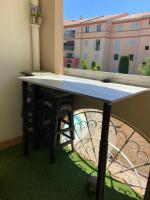 Balkon lub taras w obiekcie Résidence Ste Croix