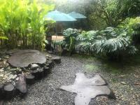 O grădină în afara Hotel Colonial - Salamina Caldas