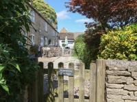 Zahrada ubytování Primrose Cottage Stow