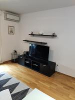 Televízia a/alebo spoločenská miestnosť v ubytovaní Apartment Josip Split