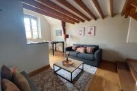 Istumisnurk majutusasutuses Comfortable apartment near the heart of Vannes