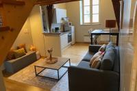 Istumisnurk majutusasutuses Comfortable apartment near the heart of Vannes