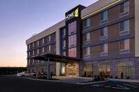 una representación del frente de un hotel en Home2 Suites By Hilton Turlock, Ca, en Turlock