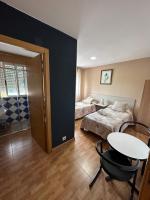 A bed or beds in a room at Mirador De Rouris