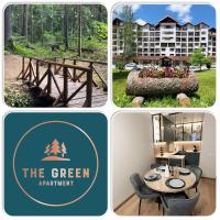 Zahrada ubytování The Green apartment