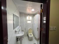 Koupelna v ubytování Al Jazeerah Hotel