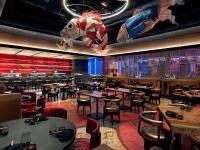 Ein Restaurant oder anderes Speiselokal in der Unterkunft Crockfords Las Vegas, LXR Hotels &amp; Resorts at Resorts World 