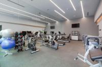 a gym with a lot of treadmills and machines at Gran Hotel Costa Rica, Curio Collection By Hilton in San José