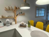 Kuchyňa alebo kuchynka v ubytovaní Sea Esta Apartment