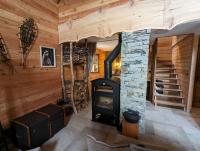 Plán poschodí v ubytovaní La Boutame : chalet au pied des pistes à Villard Reculas