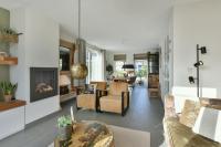 Posezení v ubytování Beachhouse Zonneweelde
