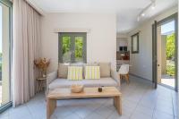A seating area at Blue View Villas