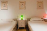 A bed or beds in a room at Poggio al Casone