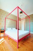 Ein Bett oder Betten in einem Zimmer der Unterkunft Estacart - Grenoble Centre