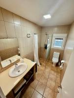 Koupelna v ubytování Casa Uly