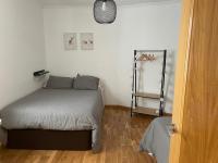 Postel nebo postele na pokoji v ubytování Apartamento vacacional foz