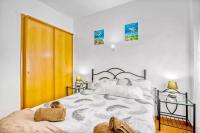 Posteľ alebo postele v izbe v ubytovaní Relax Les Palmeres