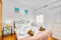 Posteľ alebo postele v izbe v ubytovaní Relax Les Palmeres