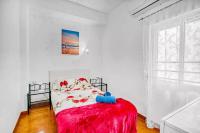 Posteľ alebo postele v izbe v ubytovaní Relax Les Palmeres