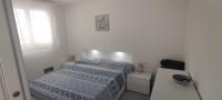 Posteľ alebo postele v izbe v ubytovaní Donna Beatrice aMare beach house