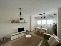 TV a/nebo společenská místnost v ubytování Apartamento Moderno