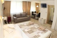 TV a/nebo společenská místnost v ubytování Studio Apartments Mirakul