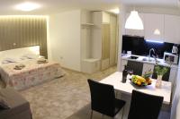 Postel nebo postele na pokoji v ubytování Studio Apartments Mirakul