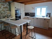 Comfortable cottage close to the beach, Portsall, 2 canoes tesisinde mutfak veya mini mutfak