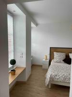 Letto o letti in una camera di Appartement Petite Venise, hyper centre, lumineux et au calme