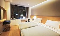 Fraser Place Namdaemun Seoulにあるベッド