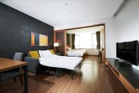 Fraser Place Namdaemun Seoulにあるテレビまたはエンターテインメントセンター