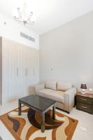 Posezení v ubytování Spacious Studio I Close to Dubai Canal