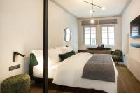 Goldenstern Townhouseにあるベッド