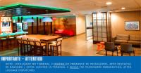 TRYP BY WYNDHAM São Paulo Airport - Hotel de Transito Terminal 3 -Lado Ar - Área restrita á passageiros já embarcados - Piso 1にあるシーティングエリア
