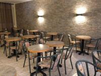 Reštaurácia alebo iné gastronomické zariadenie v ubytovaní Hostal Bonavista