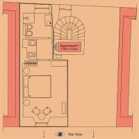 The floor plan of La Donota