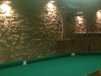 Biliardový stôl v ubytovaní Hotel Scandola