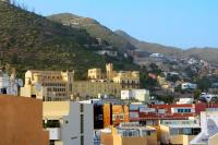 Půdorys ubytování Cosy studio in Santa Cruz de Tenerife, 14 m², sea view