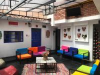 Zona de estar de Saqray Hostel