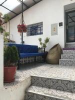Zona de estar de Saqray Hostel