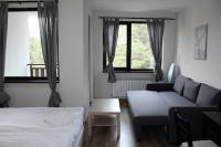 Postel nebo postele na pokoji v ubytování Borovets Gardens Apartments