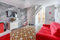 A seating area at Enjoy Naples