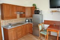 Kuchyň nebo kuchyňský kout v ubytování Horské apartmány Jeseníky