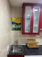 Kuchyň nebo kuchyňský kout v ubytování Malasaña Palma Studios