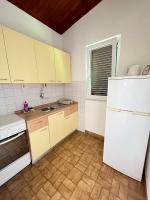 Kuchyň nebo kuchyňský kout v ubytování Apartman Mišo