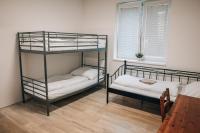 Postel nebo postele na pokoji v ubytování Ubytování U Potoka