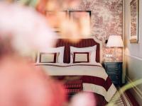Posteľ alebo postele v izbe v ubytovaní Hotel Sacher Wien