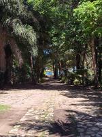Woodstock Bungalow - Barra Grande - condo frente praiaにある庭