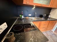 Kuchyň nebo kuchyňský kout v ubytování Bright Mountain View Penthouse - 300mbps Wi-fi