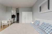 Posteľ alebo postele v izbe v ubytovaní Chill Apartments Studio